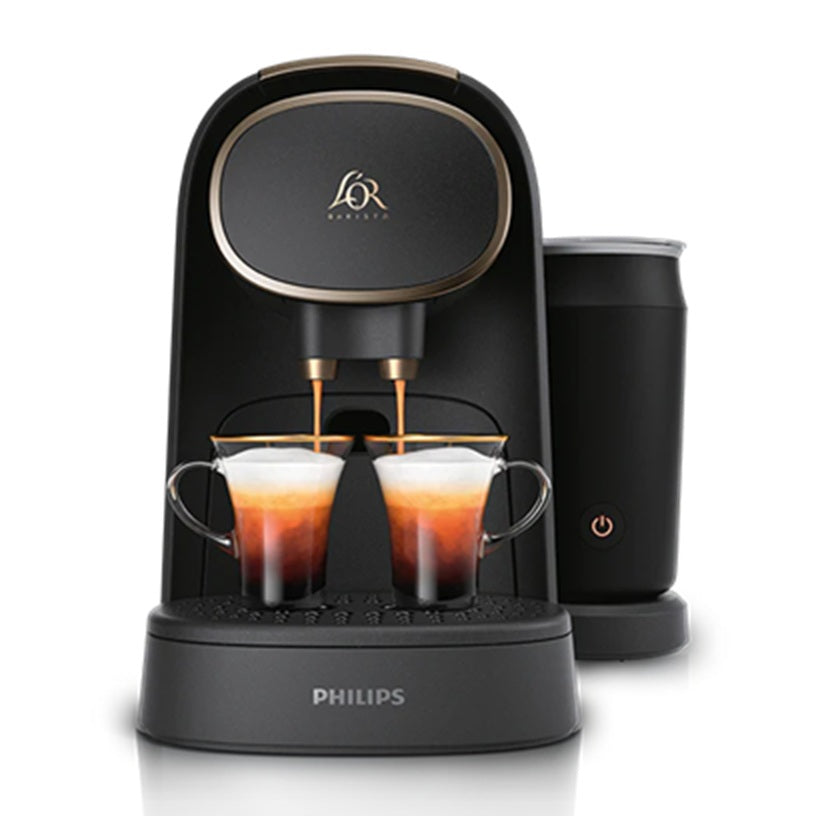 Philips Espresso Coffee Machine w/ Milk Frother, Nespresso Pod Compatible, Capsule Pod Machine Espresso Maker