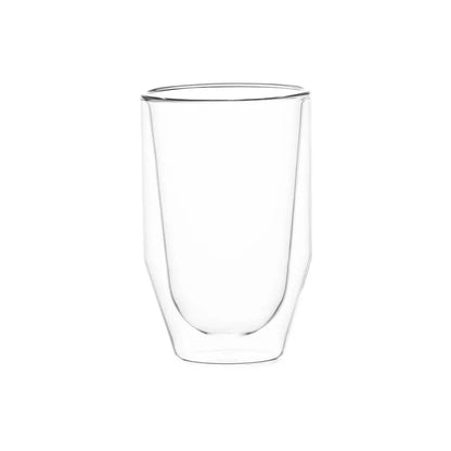 2x Double Wall Glass 460mL Tea Coffee Espresso Cappuccino Water Glass Mug Cup