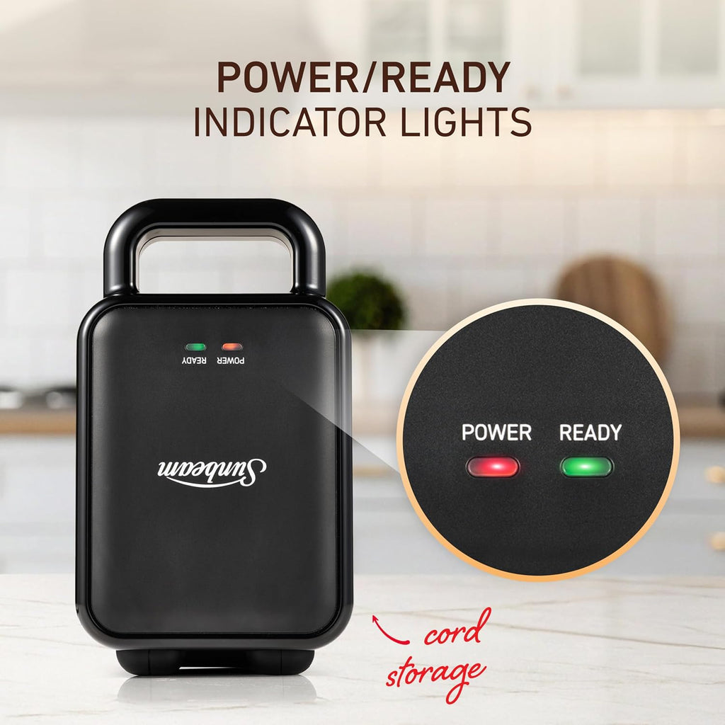 Sunbeam Snack Maker Elecric Mini Sausage Roll Press Toastie Sandwich Press Omelette Wrap Machine, Home Kitchen Appliance