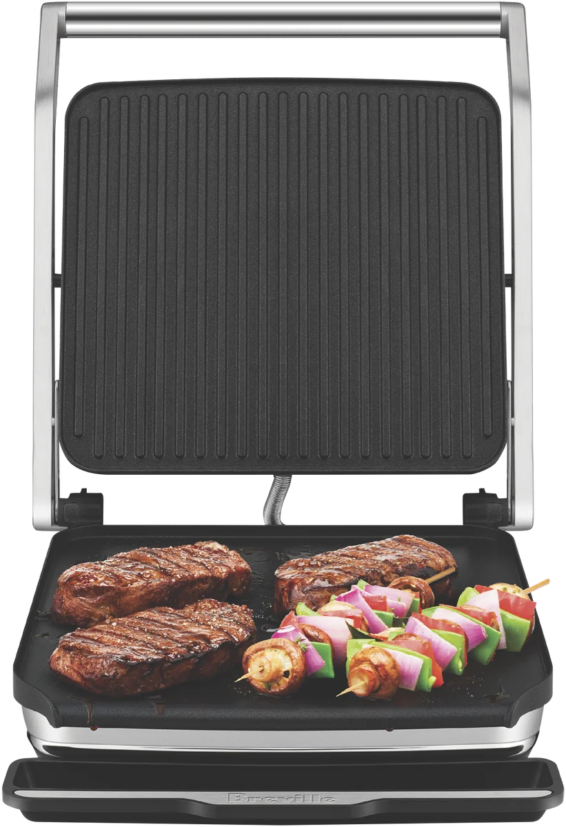 Breville Electric Grill Heated 2200W Griddle Hotplate Sandwich Panini Egg Cooker, Home Kitchen Appliance