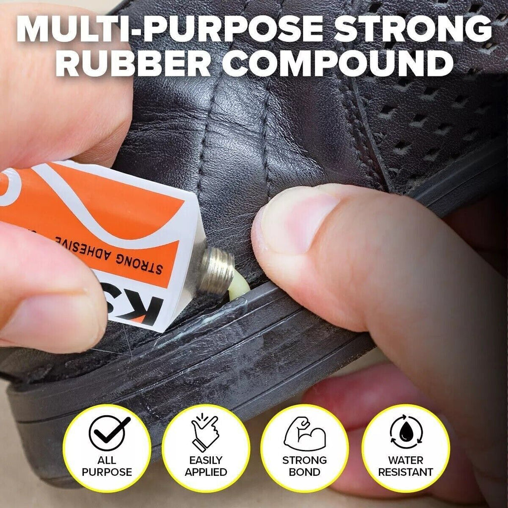 2x Multi-Purpose Adhesive Super Strong Handy Bond Hardware Glue 150ml, For Leather, Rubber, Paper, Hard Plastics, Wood Glue Strong