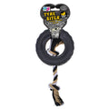 Large Pet Chew Dog Tyre Toy 39cm Rubber Dental Teeth Biter Traning Play Toy