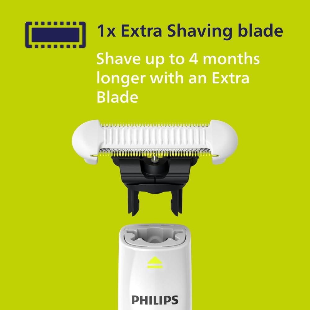 Philips Wet & Dry Intimate Shaver, Mens Womens Body Shaver Groomer Grooming Trimmer, Legs Chest Back Shaving