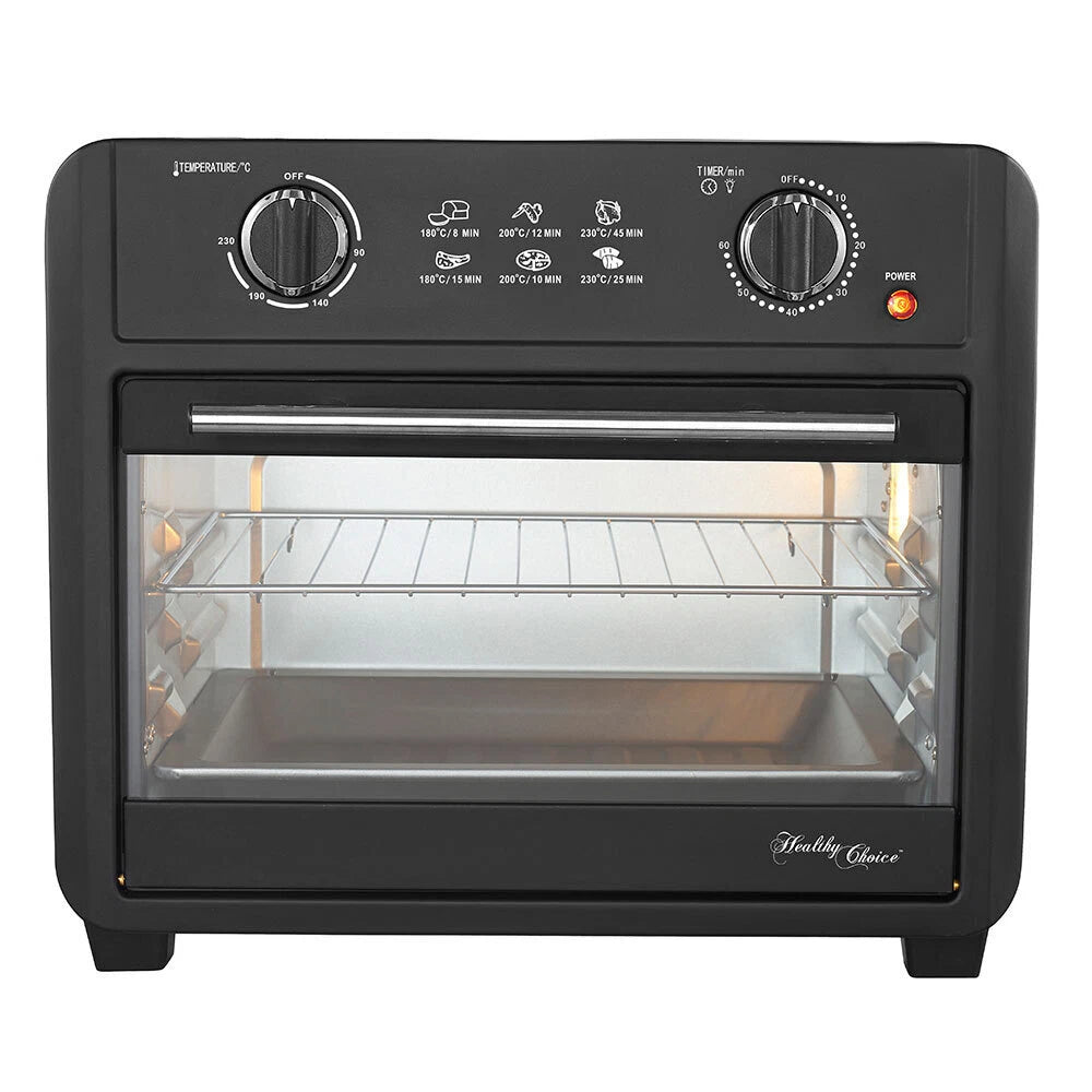Convection Airfryer Oven 23L Air Fryer Baking Tray Roast Defrost Cookware Benchtop Cooking