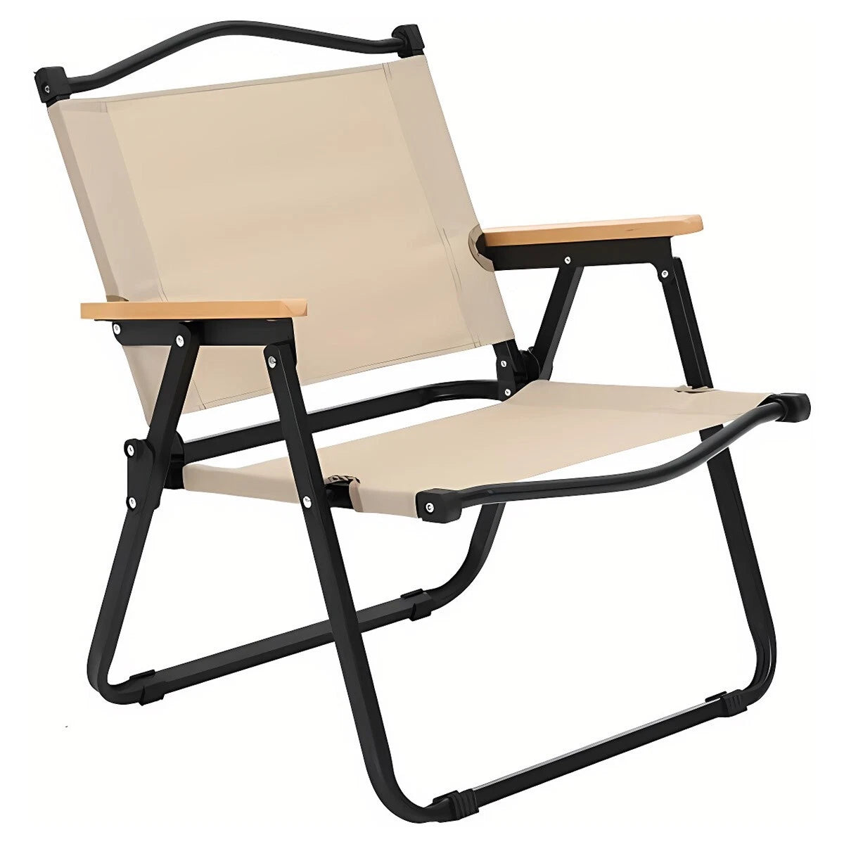 Folding Outdoor Camping Chair, Picnic Fishing Portable Aluminum Seat, Easy Set-up