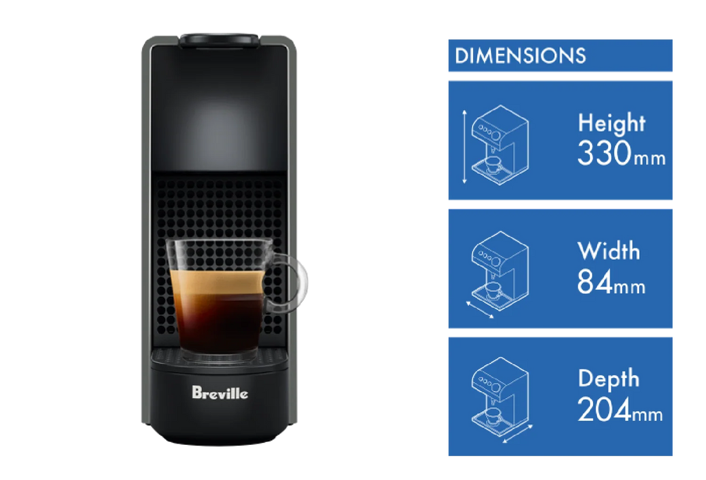 Nespresso Capsule Coffee Machine Compact Home Office Pod Espresso Maker - Nespresso Pod Compatible