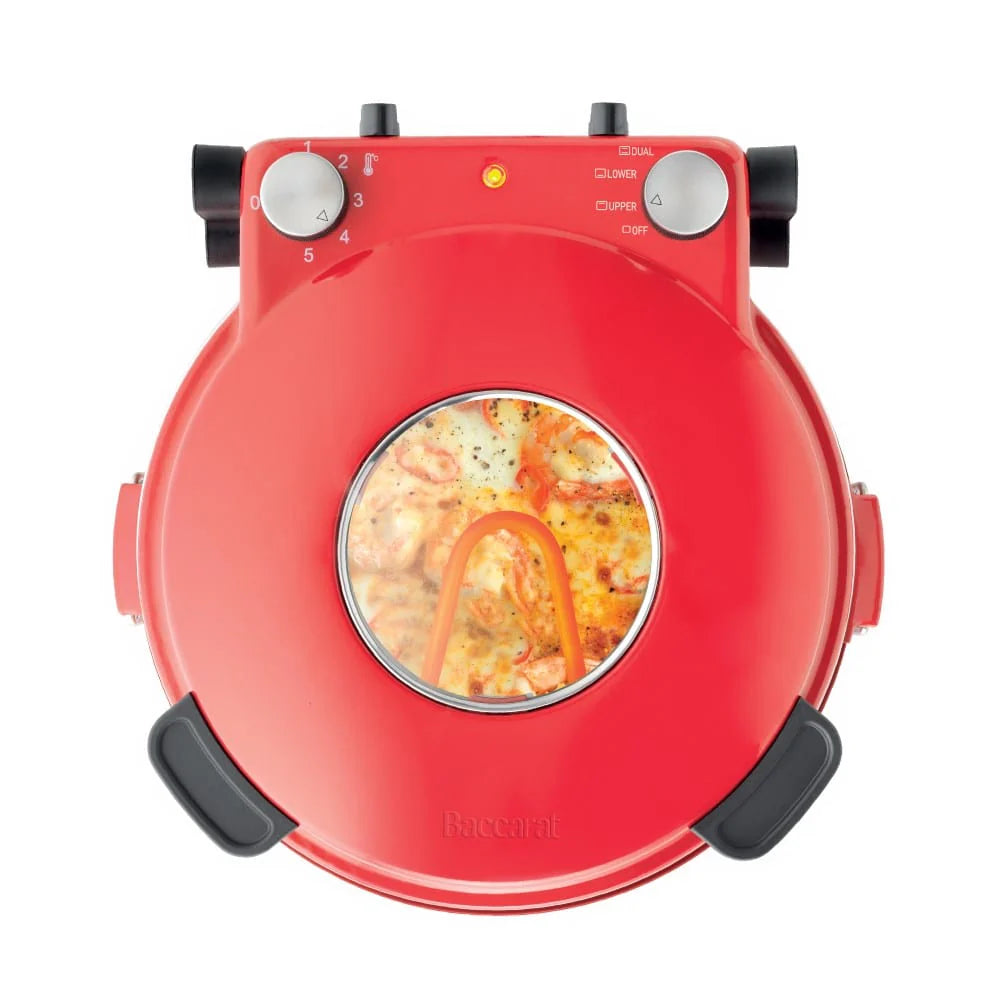 Baccarat Premium Pizza Maker | Electric Kitchen Pie Baker Baking Machine Oven