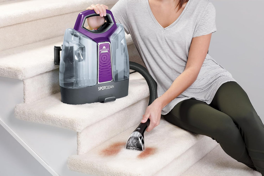 BISSELL Portable Carpet Upholstery Spot Cleaner Vacuum | Pet Mess Stain Odour Remover