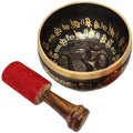 Tibetan Bowl Mediation Prayer Rin Suzu Gongs Instrument Mantra Music Bells - Om Chanting Bells Music Sounds