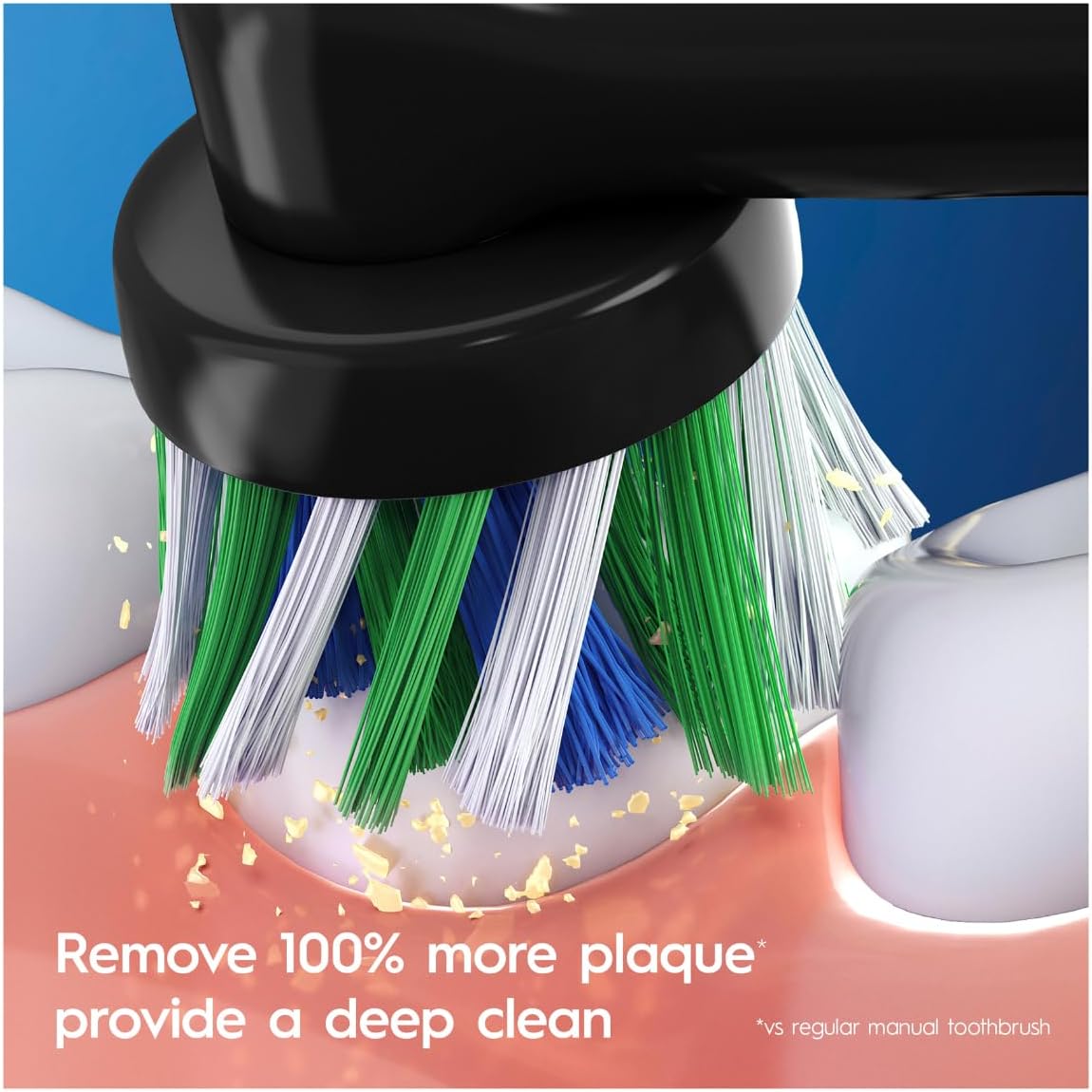 Oral B Electric Toothbrush Rechargeable Tooth Brush - Daily Clean Mode 2 Minute Timer - Deep Clean Rotating Brush Head