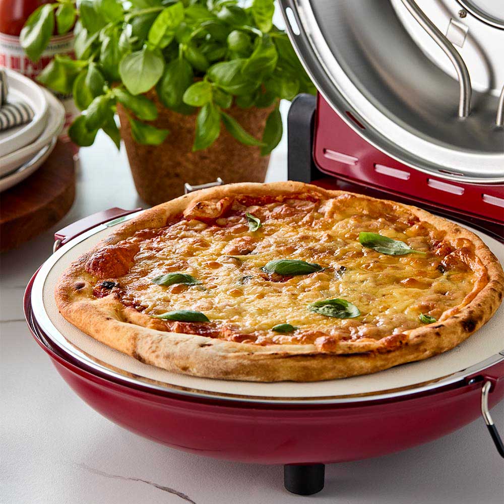 Baccarat Premium Pizza Maker | Electric Kitchen Pie Baker Baking Machine Oven