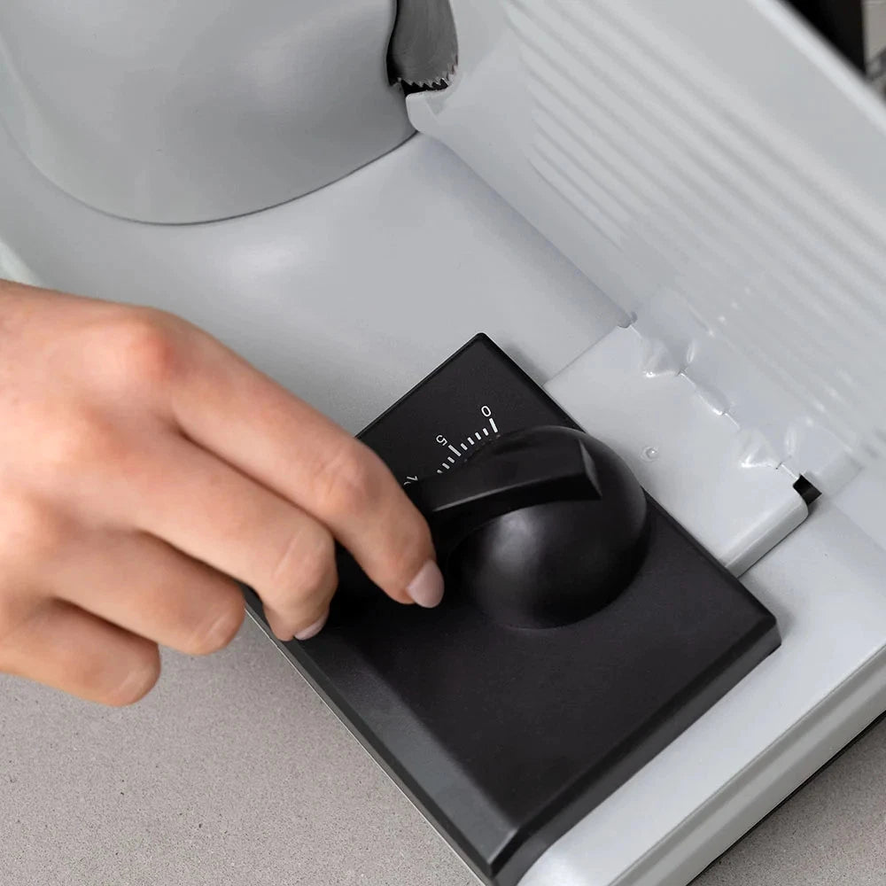 Electric Meat Slicer Deli Vegetable Fruit Slicing Machine Potato Bread Cheese Slicer
