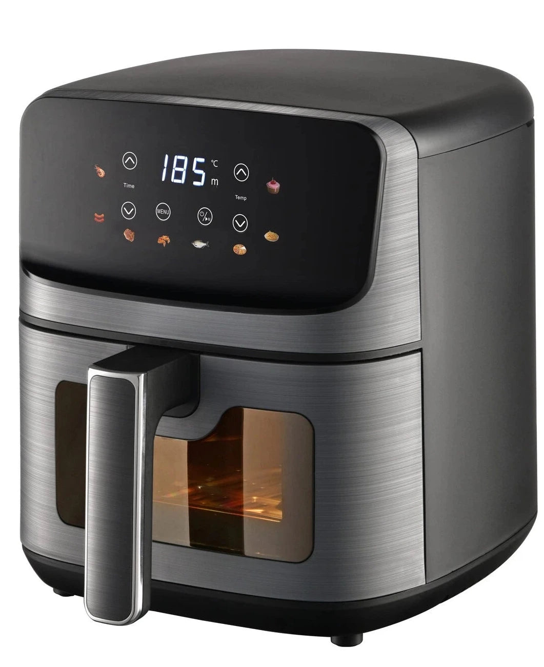 Digital Airfryer 5L Air Fryer Hot Chips Nuggets Non-Stick Cooker Home Electric Oven - Kitchen Appliance