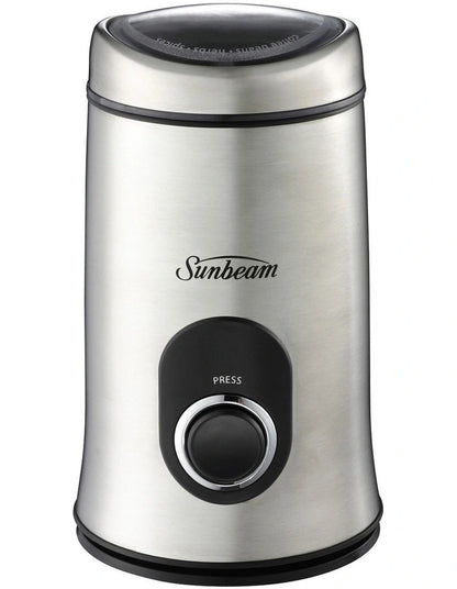 Sunbeam Herb Spice Coffee Bean Nut Grinder | Electric One Touch Multi-Grinder | Grinding Chopper Stainless Blades