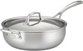 Essteele 28cm Stainless Steel Pan Meat Vegetable Saute Pan, Disherwasher and Oven Safe