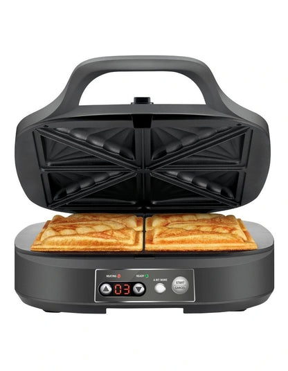 Breville Toastie Sandwich Maker | 4 Slice Jaffle Press Sandwich Machine | Electric Benchtop Cooker