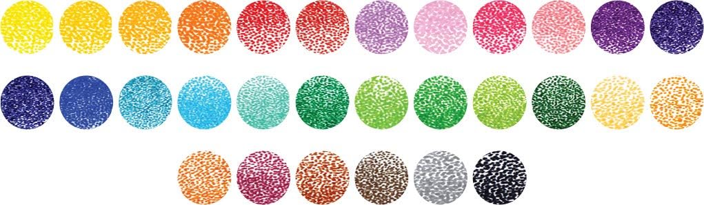 Faber-Castell 30 Pack Connector Pens Texters Markers Colouring Pens Kids Children's Marker Textas