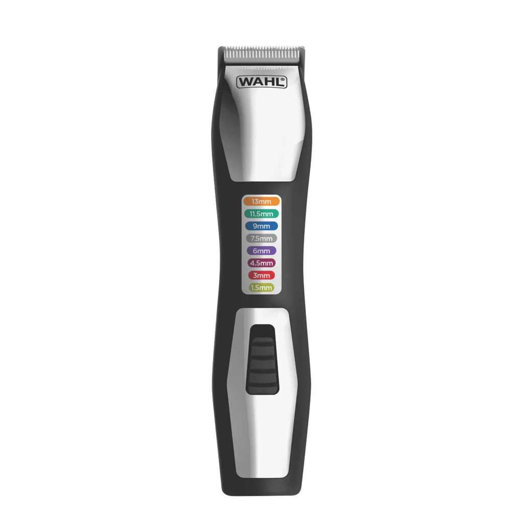 Wahl Cordless Beard Trimmer | Rechargeable Men's Colour-Coded Multigroomer | Men's Clipper Grommer Handheld