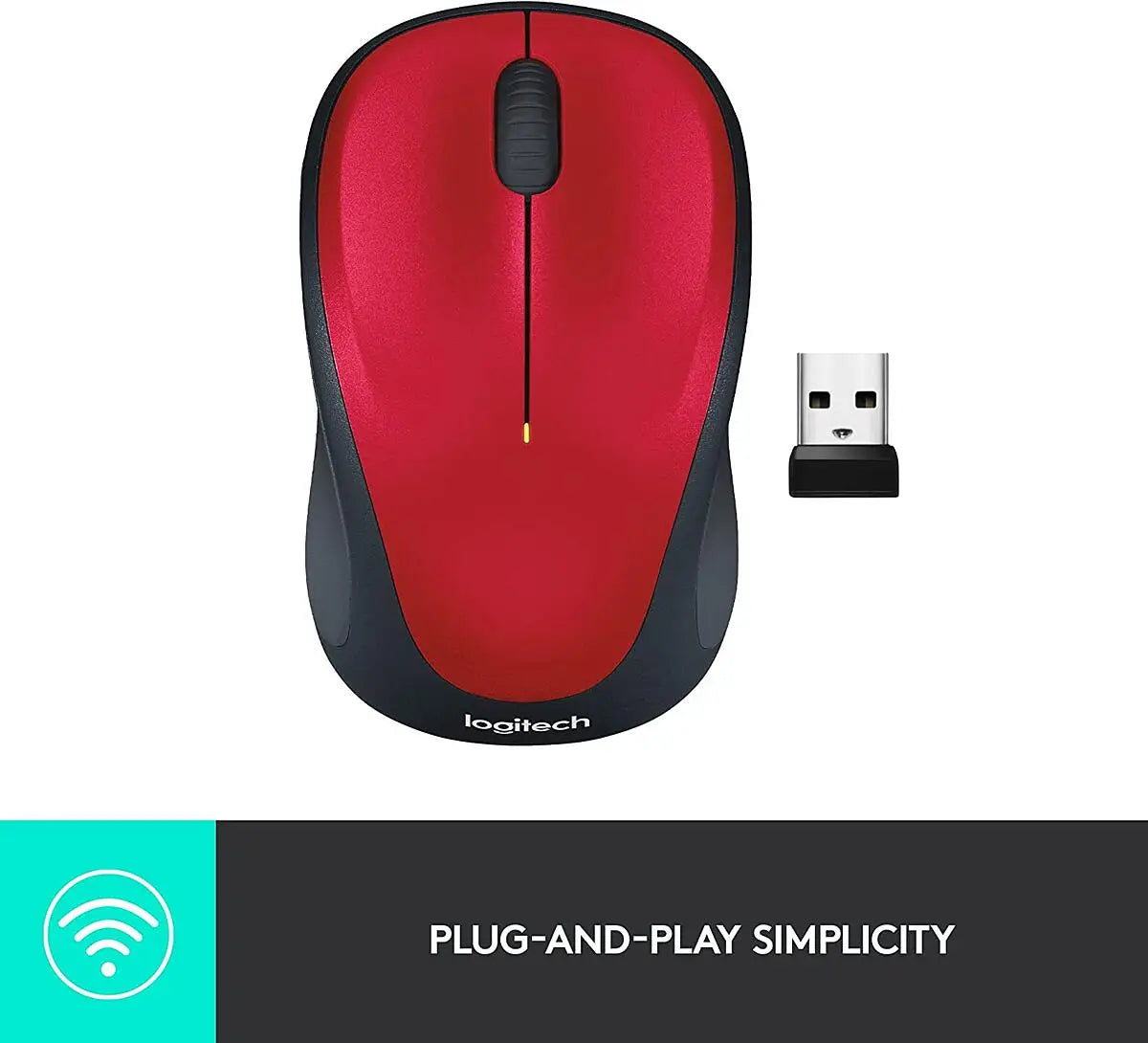 Logitech Wireless Bluetooth Mouse | Slim Soft Rubber Grips | Computer Laptop School Work