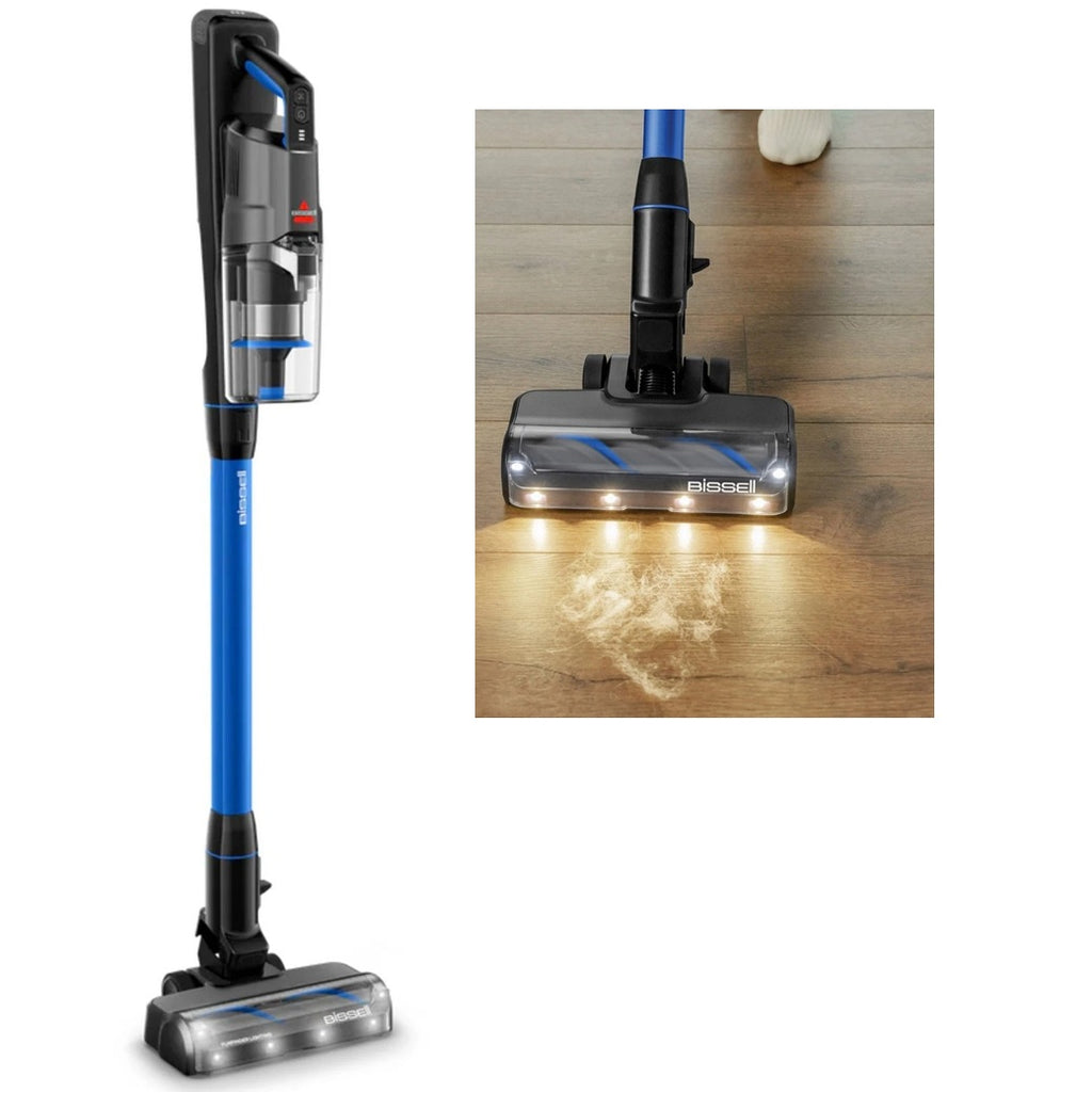 Bissell Cordless Stick Vacuum Pet Fur Carpet Rug Cleaner Vac 200W Upholstery Tangle-Free Brush