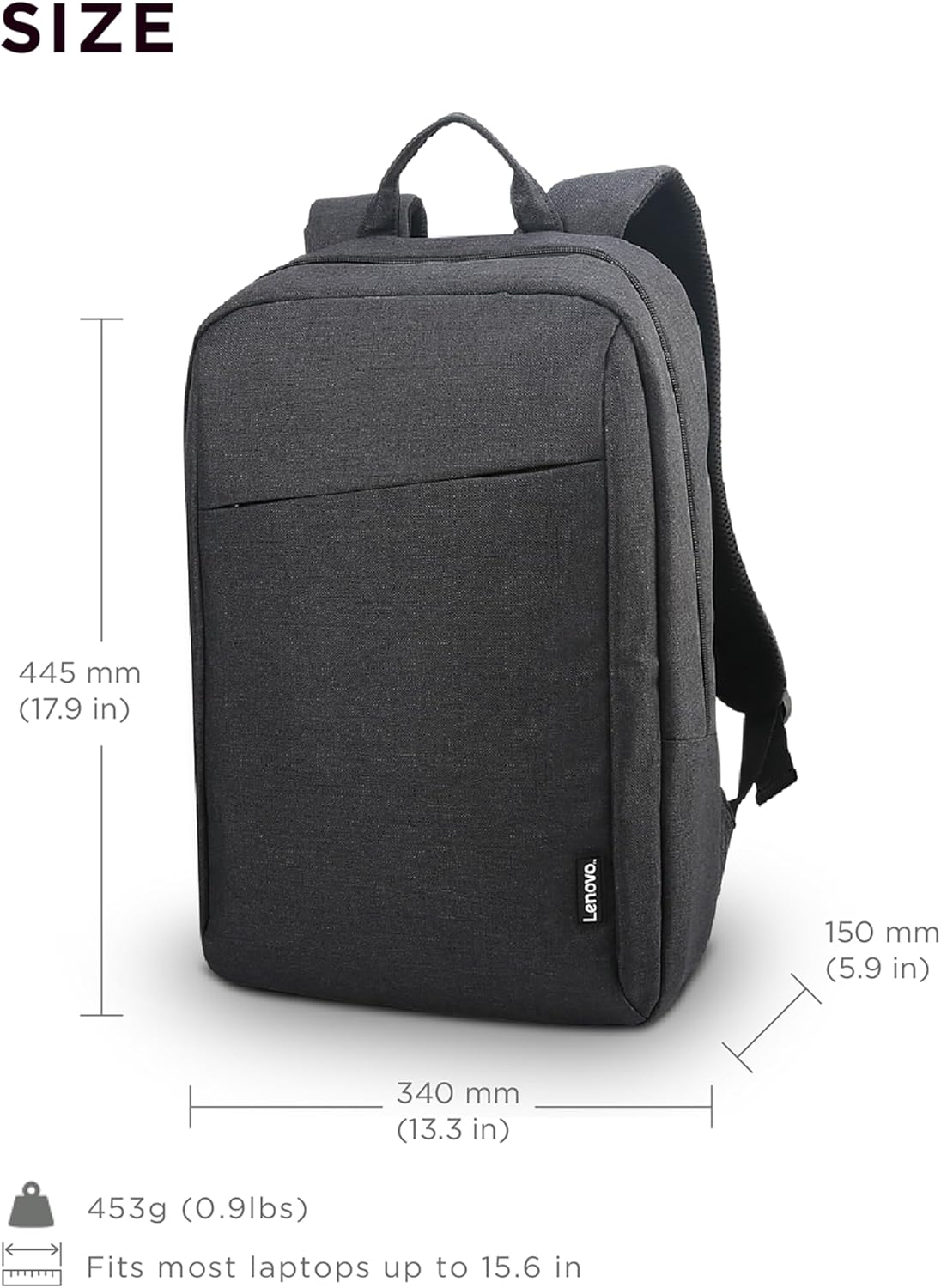 Lenovo 15.6" inch Laptop Bag Backpack School Travel Computer Backpack Waterproof