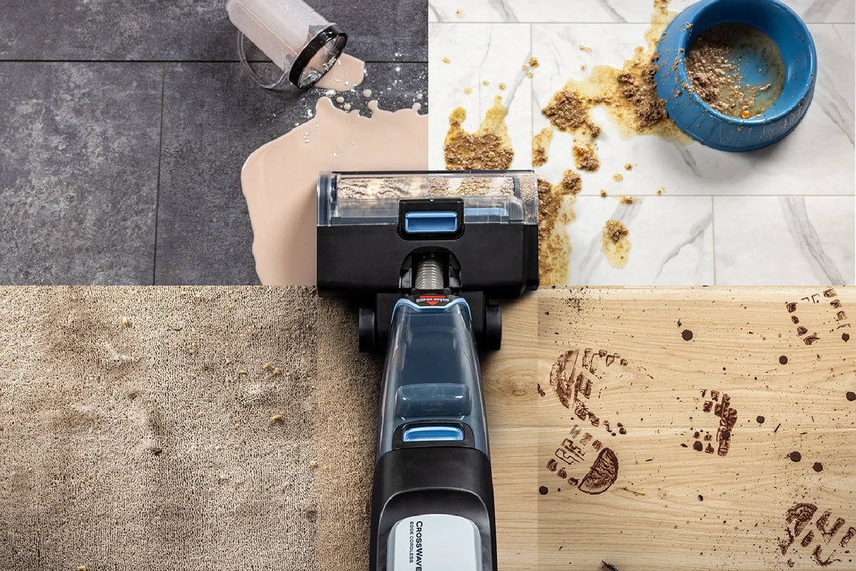 Cordless Multi-Surface Cleaner Vacuum – Vacuum and Mop All in One, Wet and Dry Cordless Vacuum Cleaner, Crumb Kitchen Carpet Hair Vac