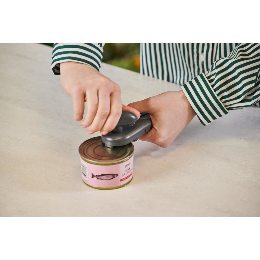 Culinare MaciCan Can Opener - Handheld DIY Can Opening Tool - White Kitchen Appliance