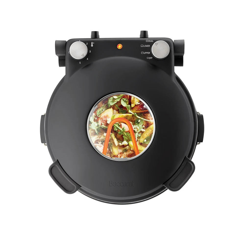 Baccarat Gourmet Pizza Maker | Electric Kitchen Fresh Frozen Ceramic Cooker Baker Oven