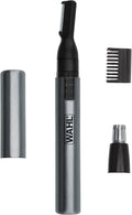 Wahl Micro Groomsman, Men's Personal Detail Trimmer Nose Ear Eyebrow Sideburns, Battery Travel Hair Clipper