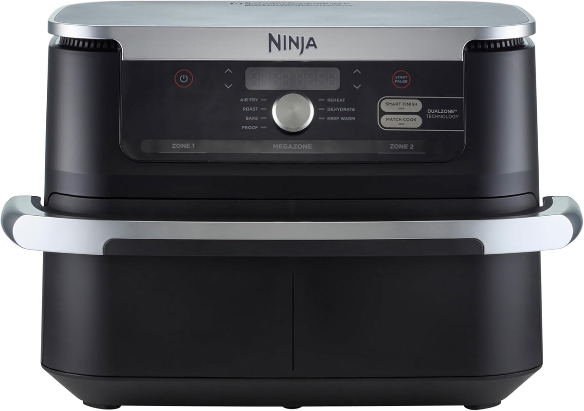Ninja 6.6L Airfryer | Dual Basket Megazone Air Frying Grill Meat Vegetable Cooker
