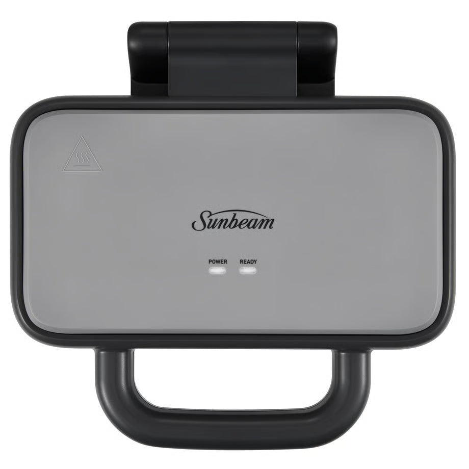 Sunbeam 2-Slice Toastie Maker Fast Heat Up Deep Dish Jaffle Toast Sandwich Press - Home Kitchen Appliance Grill