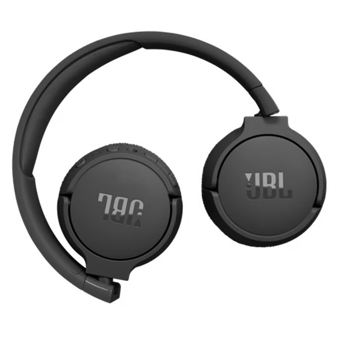 JBL Tune 670NC Adaptive Noise Cancelling Wireless On-Ear Headphones | Light and Comfortable | High Quality Sound | Quick Charge | Black