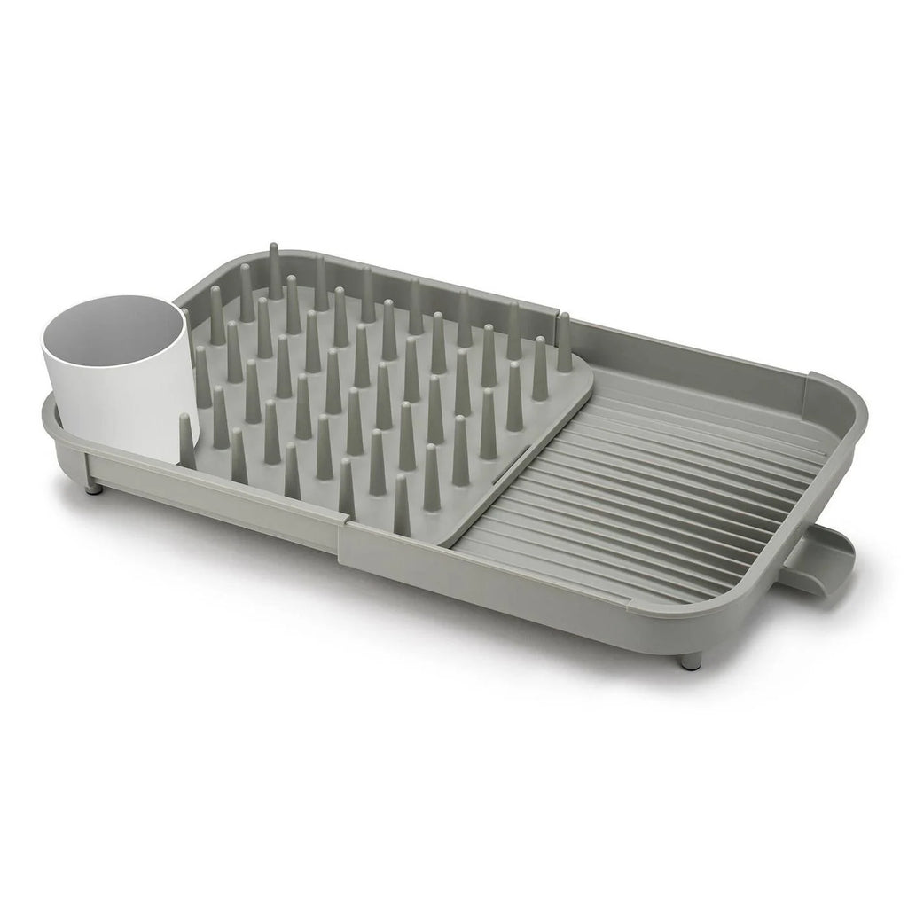 Joseph Joseph Expandable Dish Drying Rack | Plate Bowl Drainer Cutlery Holder | Kitchen Organizer Storage