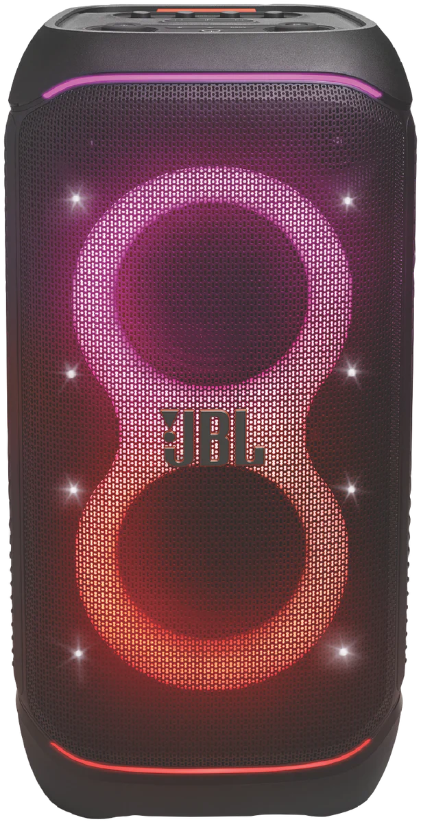 JBL Bluetooth Partybox Microphone Guitar Input Lights Strobe Effect 18hr Battery