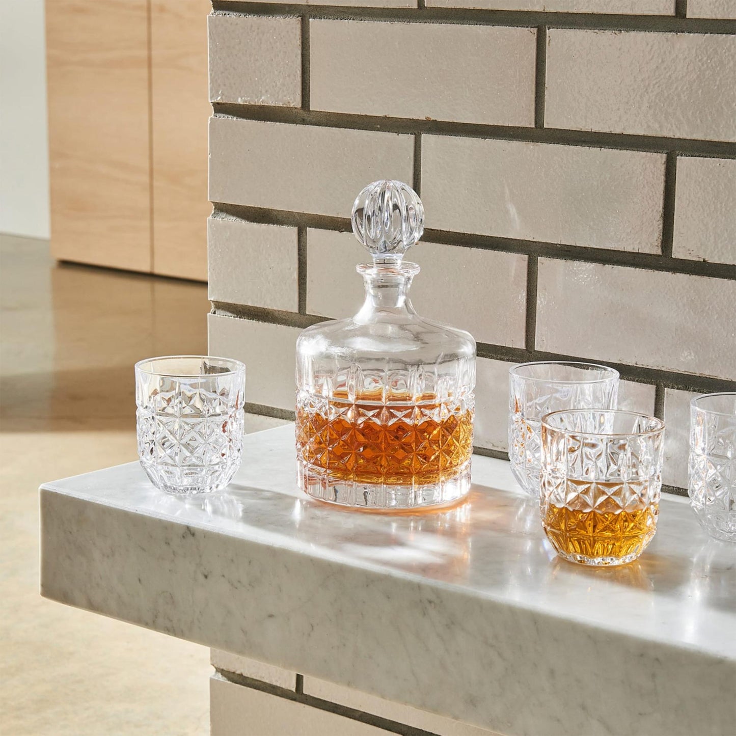 Whiskey Decanter Set | 5pc | Ecology Matis