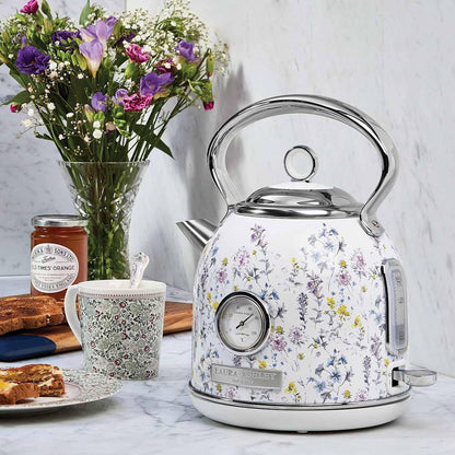 Laura Ashley 1.7L Kettle | Electric Water Jug 7 Cup Heater Heating