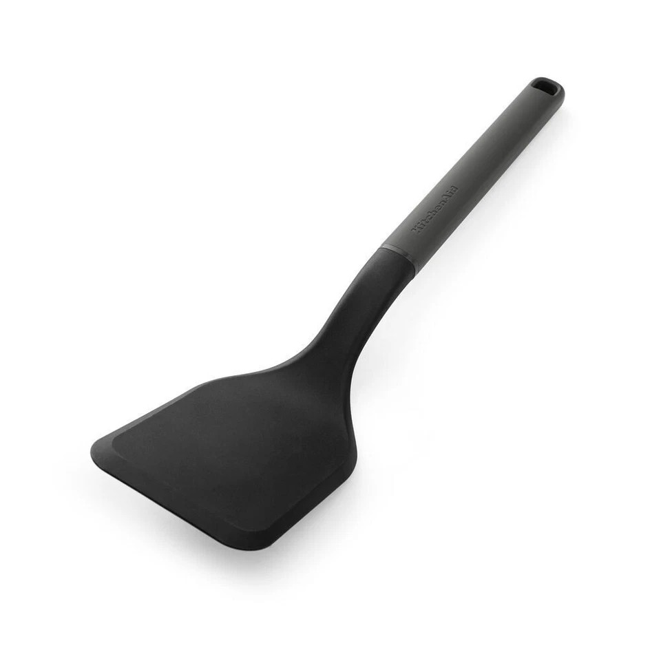 Charcoal Grey KitchenAid Turners | 2PK Solid Nylon Spatulas | Home Chefs