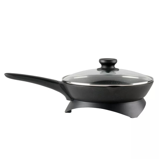 Westinghouse Electric Frypan | Portable Kitchen Benchtop Cooker | 26cm Skillet Heated Frying Pan