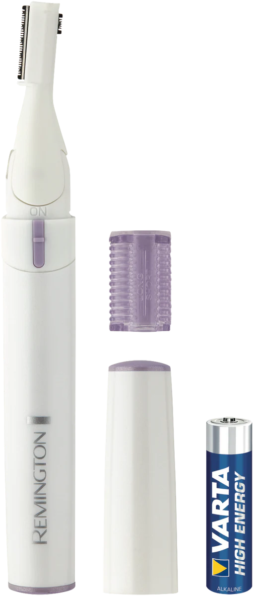 Remington Women's Compact Shaver Trimmer | Lady Shaver Groomer Face Body Hair Remover Clipper