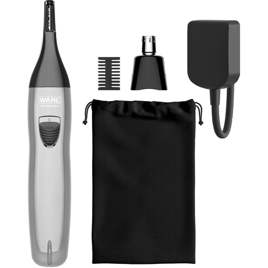 Wahl Nose Ear Eyebrow Trimmer | Rechargeable Compact Men's Precision Trimming Tool