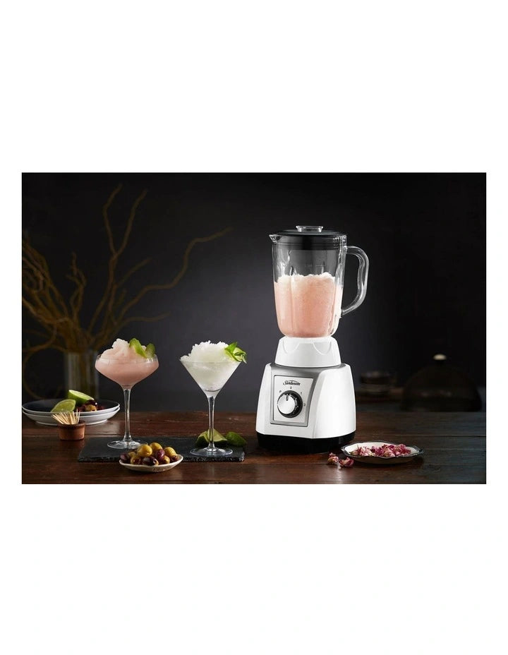 Sunbeam Smoothie Blender | Benchtop Mixer Food Processor Juicer Milkshake Ice Crusher | Ice Nut Juice Crusher Mixer