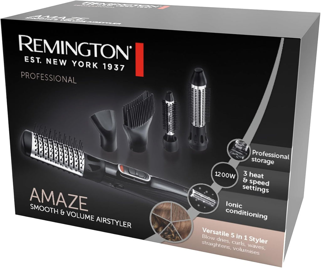 Remington Hair Styler Dryer Curler Waves Straightener Tool Volumiser