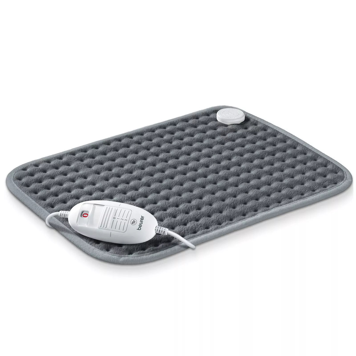 Beurer Electric Heating Pad Warmer | Heat Therapy Mat Neck Shoulder Back Pain Relief | Fleecy Micro Fibre