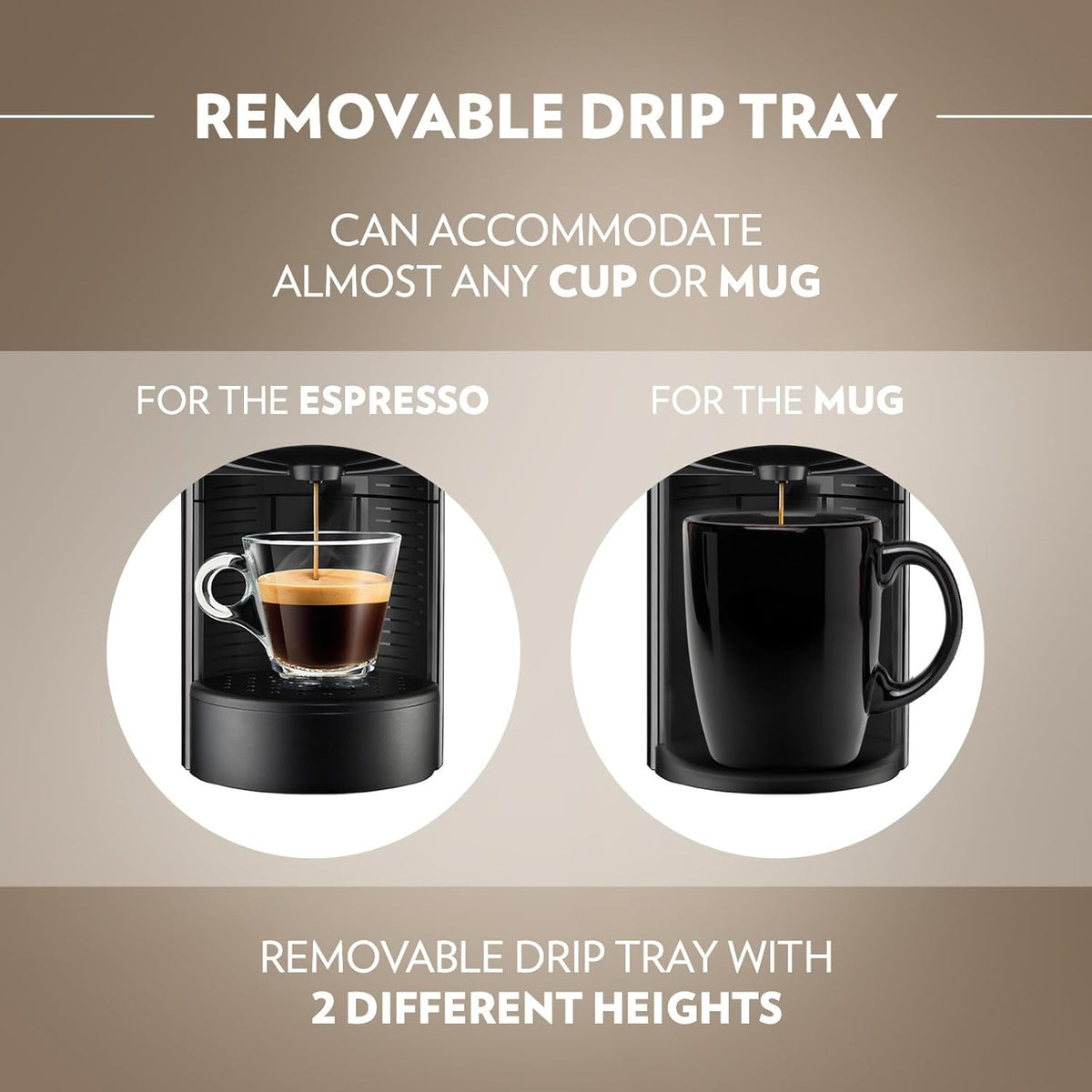 Lavazza Espresso Cappuccino Maker- Black | Bonus 64 Pod Capsule Coffee Machine | Electric Automatic Kitchen Appliance with 64 Pods