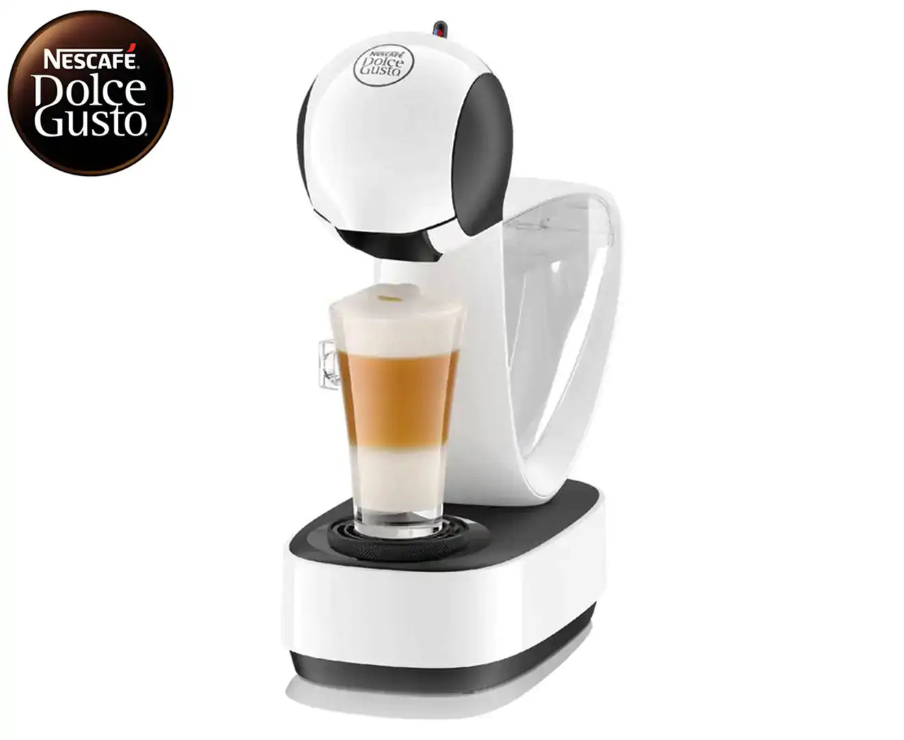 Nescafe Dolce Capsule Coffee Machine - Automatic Electric Coffee Maker - White