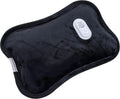 Rechargeable Electric Hot Water Bottle with Fast Heating up to 70°C, Automatic Shut-Off Safety, Portable Reusable Design for Pain Relief and Warmth, Body Aches and Pain Relief