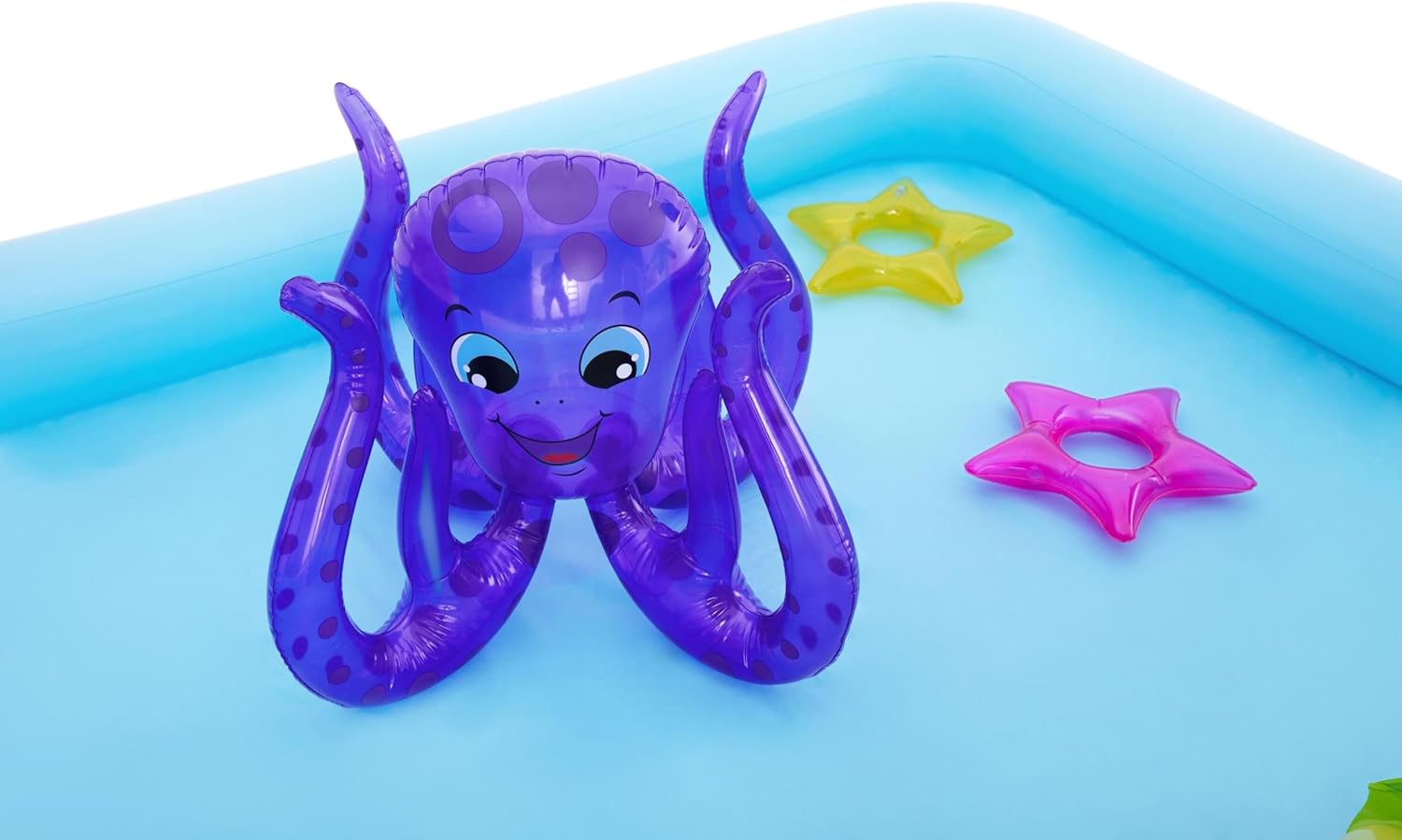 Bestway Kids Inflatable Water Slide and Sprayer | Backyard Pool Splash Play Summer