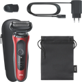 Braun Cordless Electric Shaver Li-Ion Battery, 100% Waterproof Wet and Dry Shaving Razor