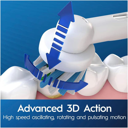 Oral B Electric Toothbrush Pro 3D Teeth Cleaner / Travel Case Rechargeable Battery Mouth Cleaning