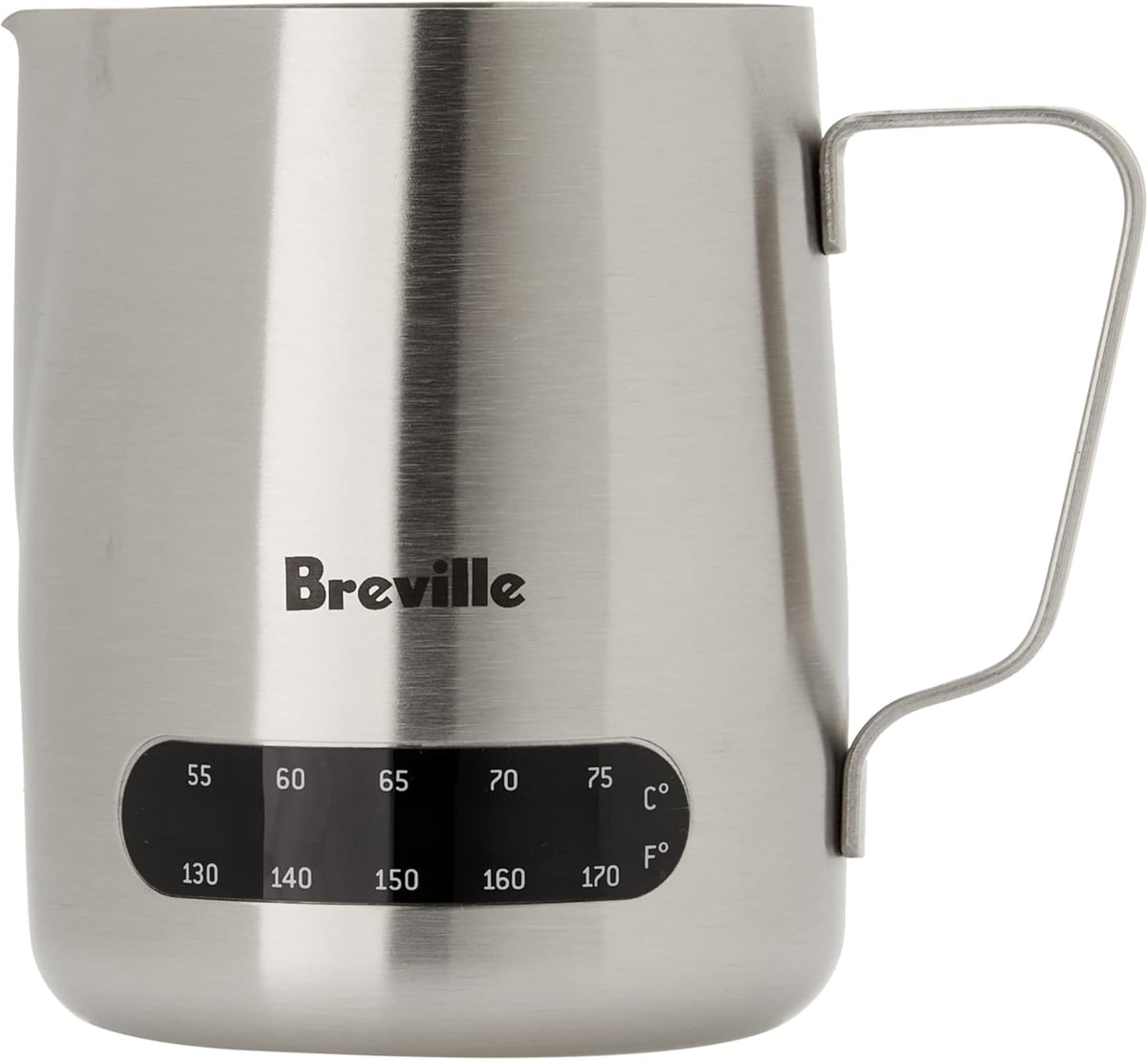 Breville Milk Jug Temperature Controlled | 480ml Stainless Steel Milk Frothing Jug Frother Coffee Latte Container Pitcher
